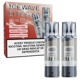 Cartus Icewave E1 Pod Cherry Cola 2ml 20mg 2 Cartuse