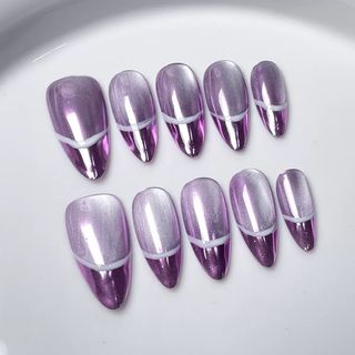 OhMy Nail Korea 100% handmade gel press-on nails faux ongles OMNKM002-XS