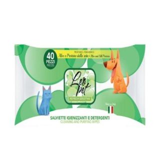 Lingettes nettoyantes pour chats et chiens - huile essentielle d'arbre a thé