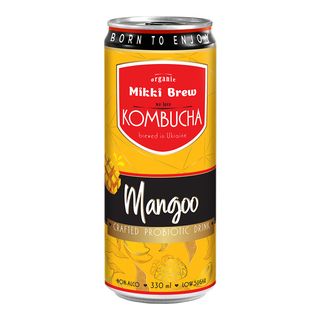 Напій безалкогольний «Mikki Brew Kombucha Mangoo» 0.33л