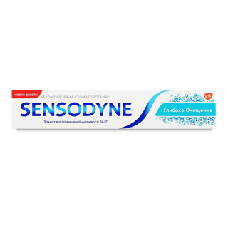 Паста зубна Sensodyne глибоке очищення 75мл