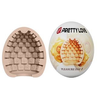 Мастурбатор PRETTY LOVE Pleasure Egg II, ABS / TPR (AFBM-00900T90-1)