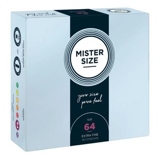 Prezerwatywy Lateksowe Mister Size Duże 64 mm, 36 szt