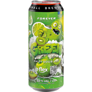 Пиво Forever Green світле нефільтроване 5.5% 0.5 л