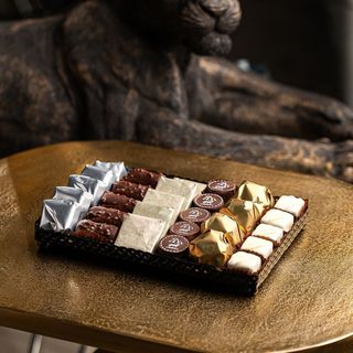 Plateau noir rectangle M