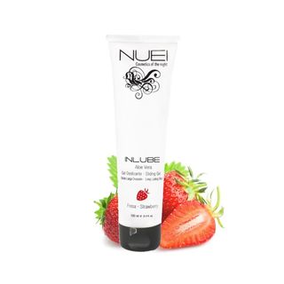 Lubricante a Base de Agua de Fresa Nuei Inlube, 100ml