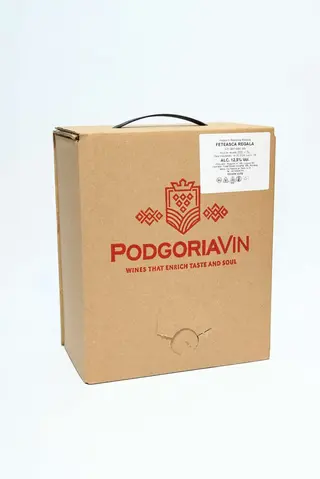 Feteasca Regala Vin Alb Demisec Bag-in-Box PodgoriaVIN 5 Litri