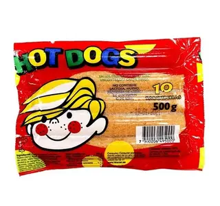 Salchicha Scan /Sueca (pack de 10uds 500g) 1 Pack