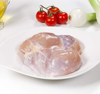 Muslo de Pollo sin hueso y sin piel en bolsa 0.90 Kg aprox.
