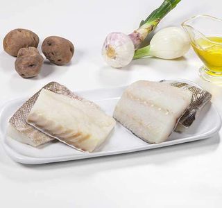 Lomo de Bacalao extra en punto de sal 0.36 Kg aprox.