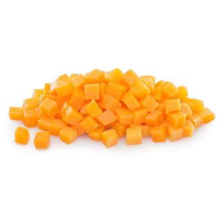 Calabaza en dados pelada 0.50 Kg aprox.