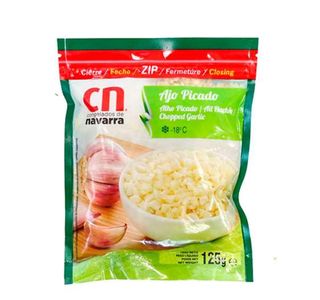 Ajo picado (bolsa de 125g) 1 Bolsa