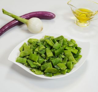 Judía verde plana cortada 0.50 Kg aprox.