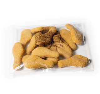 Porciones tipo jamoncito Pollo empanado (bolsa de 500g) 1 Bolsa