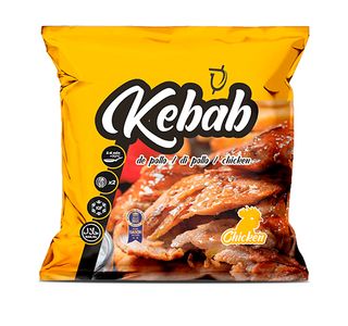 Kebab loncheado de Pollo (bolsa de 250g) 1 Bolsa