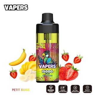 Vapers 15000 Fresa Platano