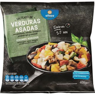 Salteado Verduras Asadas Congeladas, Paquete 400 g