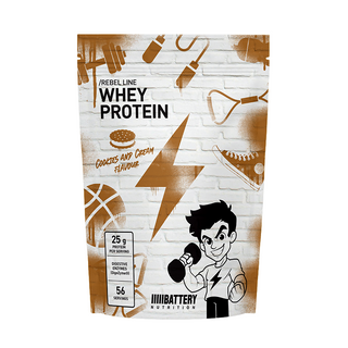 BATTERY REBEL WHEY PROTEIN, 1800g, Cookies & Cream