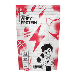BATTERY REBEL WHEY PROTEIN, 1800g, Strawberry