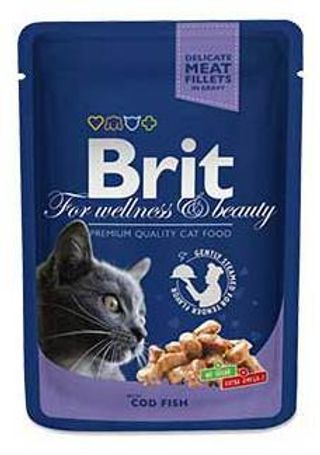 Brit Premium Morue Sachet pour Chats