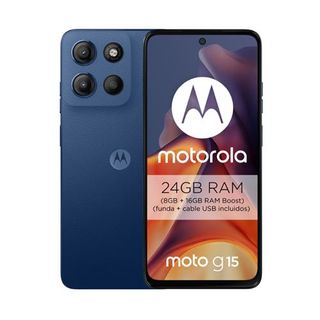 Motorola Moto G15 6.72" 512Gb Navy Peony (0840023291753)