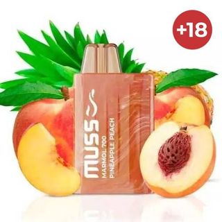 Vaper Desechable Muss Piña Melocotón Pod 700 Caladas
