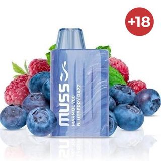 Vaper Desechable Muss Arándanos Frambuesa Pod 700 Caladas