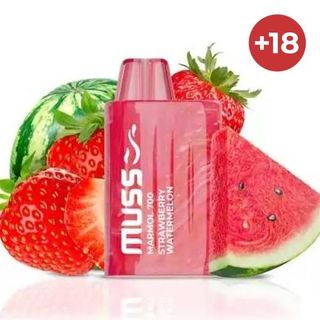 Vaper Desechable Muss Fresa Sandía Pod 700 Caladas