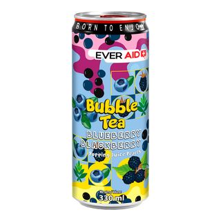 Напій безалкогольний Ever Aid Bubble Tea Blueberry Blackberry 0.33л