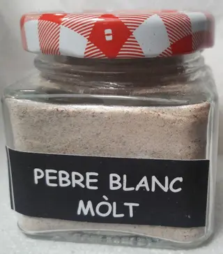 Pimienta Blanca Molida. 105 Ml.
