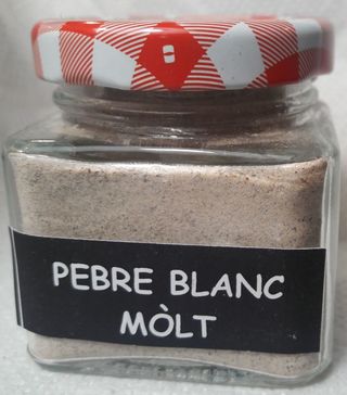 Pimienta Blanca Molida. 105 Ml.