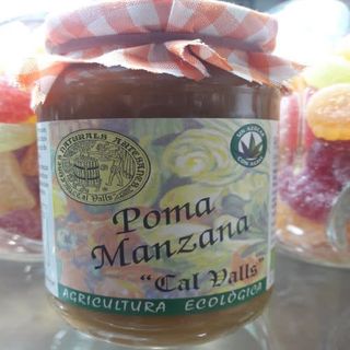 Mermelada Eco Manzana Sin Azucar Cal Valls.370 Ml.