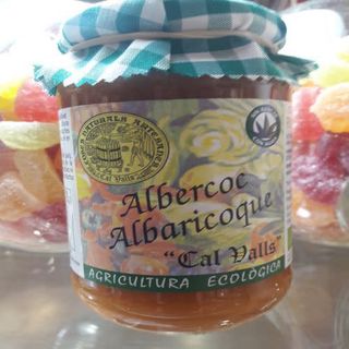 Mermelada Eco Albaricoque Sin Azucar Cal Valls. 370 Ml.