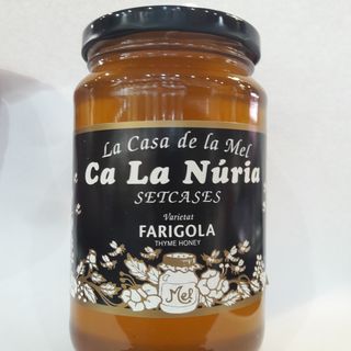 Miel Artesanal De Tomillo Ca La Nuria. Frasco 500 Gr.