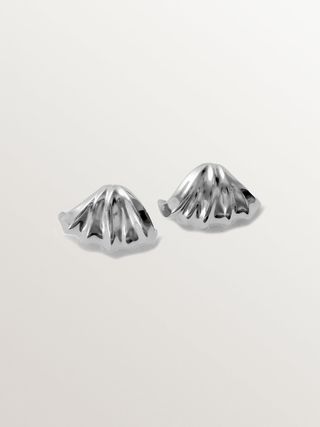 Pendientes De Plata 925 Con Textura(J05974-01_St) Talla Única