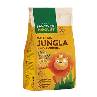 Galletas Sin Gluten Jungla Santiveri 100 Gr.