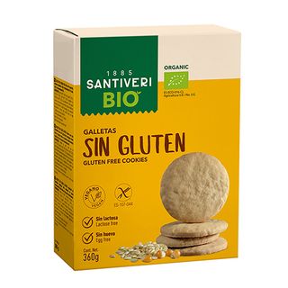 Galletas Sin Gluten Bio Santiveri 2 X 180 Gr.