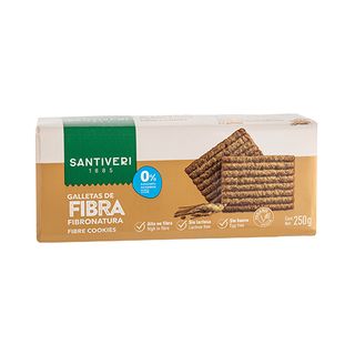 Galletas Fibronatura Sin Azúcar Santiveri 250 Gr.