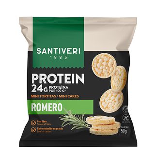Mini Tortitas Protein Romero Santiveri 50 Gr.