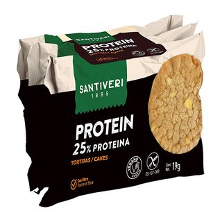 Tortitas Proteina Santiveri Pack*3