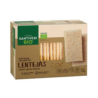 Tostadas Lenteja Bio Santiveri 100 Gr.