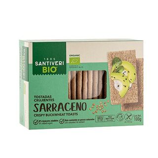 Tostadas Trigo Sarraceno Bio Santiveri 100 Gr.