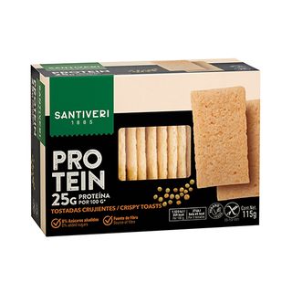 Tostadas 25% Proteina Santiveri 100 Gr.