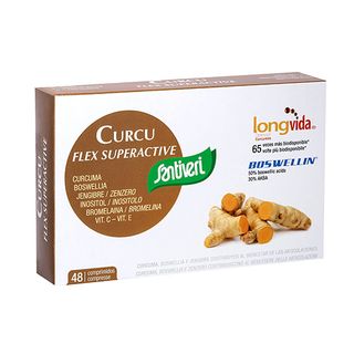 Curcu Flex Superactive Santiveri 40 Comp.