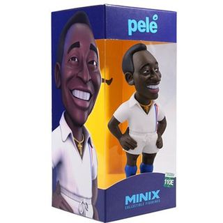 Figura Minix 12cm Football Legends: Pelé - 110E - Ecoplay