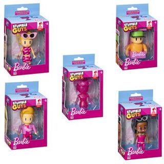 Figura de Ação Stumble Guys vs Barbie - Creative Toys - Envio Aleatório