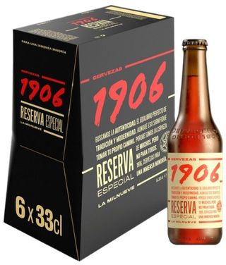Pack Cerveza 1906 Cristal 6x33cl