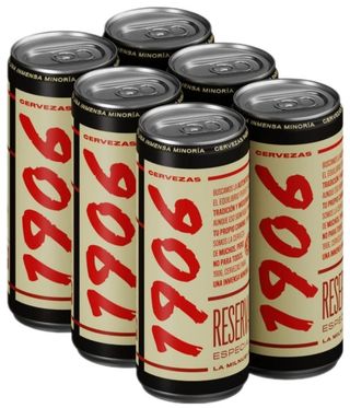 Pack Cerveza 1906 Lata 6x33cl