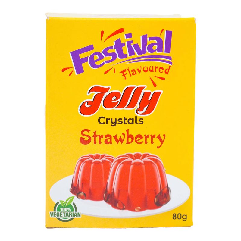 FESTIVAL STRAWBERRY JELLY 80G