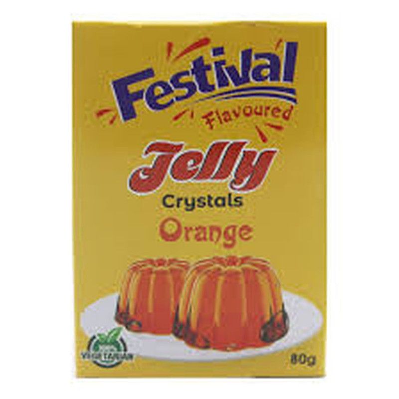 FESTIVAL ORANGE JELLY 80G